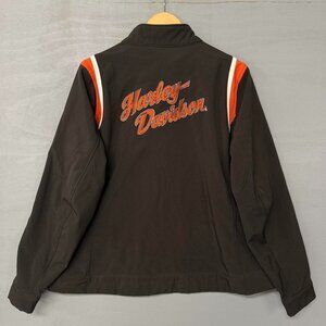 Harley Davidson Women’s Soft Shell Women’s Zip‎ Up Riding Jacket 1W